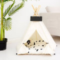 Hundehaustiere Haustier Tipi Bett bequem